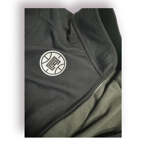 Nike Dri-Fit LA Clippers half zip long sleeve jacket men’s size‎ small - Picture 6 of 7